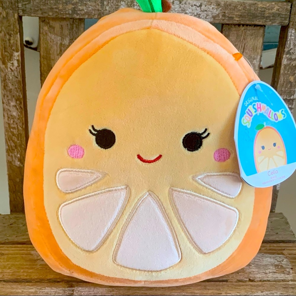 Squishmallows 8” CELIA THE ORANGE 🍊 NWT 🎁